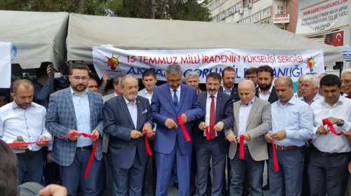 Ak Parti Çorum  Teşkilatı 15 Temmuz Milli İradenin Yükselişi Sergisini açtı