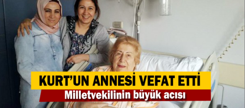 AK Parti Çorum Milletvekili Lütfiye İlksen Ceritoğlu Kurt’un annesi Sevgi Ceritoğlu, tedavi gördüğü Güven hastanesinde hayatını kaybetti