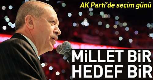 AK Parti’de 6. olağan kongresi Canlı