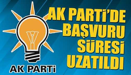 AK Parti’de aday süresi 16 Kasım'a uzatıldı
