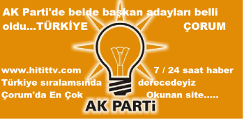 AK Parti'de Türkiye ve Çorum belde başkan adayları belli oldu