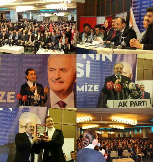 AK Parti Genel Başkan Yardımcısı Hotar Çorum'da