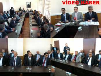 AK PARTİ GRUBU  İL BAŞKANI BEKİROĞLU BAŞKANLIĞINDA TOPLANDI 