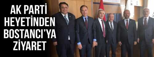 Ak Parti Heyetinden Naci Bostancı'ya Ziyaret