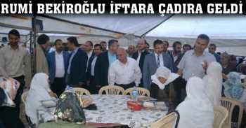 AK PARTİ İL BAŞKANI İSKİLİP'TE İFTAR ÇADIRINDA