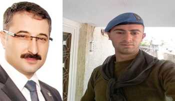 AK PARTİ İL BAŞKANI R.BEKİROĞLU ŞEHİT OLAN ASKER İÇİN BAŞSAĞLIĞI MESAJI  