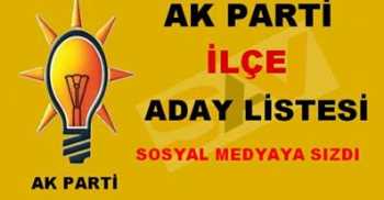 AK Parti ilçe adaylarını açıklıyor