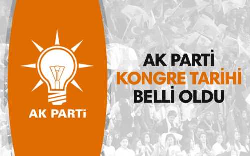 AK Parti kongresi 22 Mayıs'ta