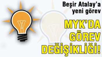 AK Parti MYK'da görev değişikliği