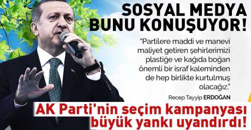 AK Parti'nin seçim kampanyasına destek Çığ gibi