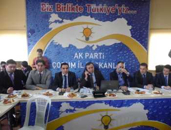 AK PARTİ SEÇİM SONUÇ TAKİP SİSTEMİ BÖLGE TOPLANTISI ÇORUM'DA YAPILDI