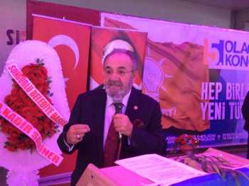 AK PARTİ SUNGURLU 5.OLAĞAN İLÇE KONGRESİNDE MEVCUT ADAY  İLYAS ÖZKAN 
