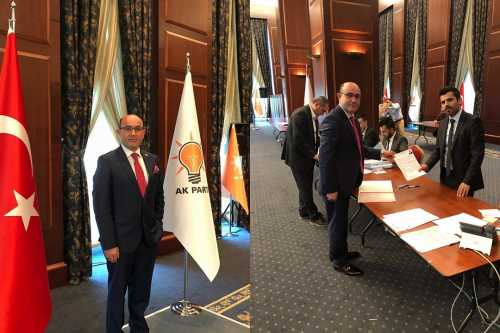 AK Parti'ye ilk müracaatı Harun Uysal yaptı