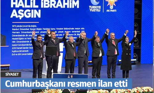 Ak Parti Yeniden Halil İbrahim Aşgın!