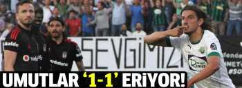 Akhisar Belediyespor : 1 Beşiktaş :1