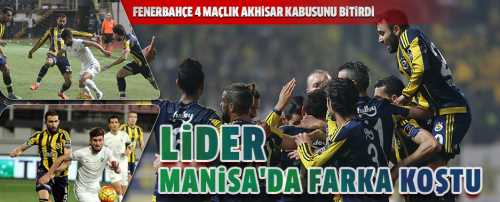 Akhisar Belediyespor 0-3 Fenerbahçe