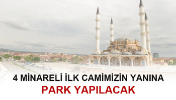 AKŞEMSEDDİN CAMİNİN ÖNÜNE YAKIŞAN  BİR PARK YAPILACAK