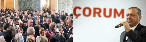 Alaca Ak Parti Kadın Kolları Grup toplantısına katıldı