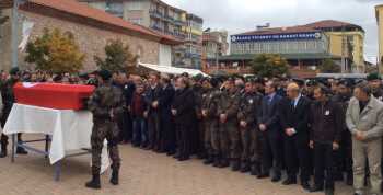 ALACA'LI ŞEHİT POLİS SON YOLCULUĞUNA UĞURLANDI