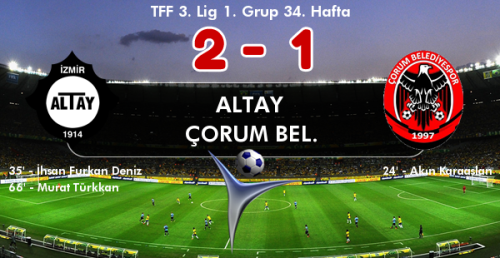 ALTAY 2 - ÇORUM BEL. 1
