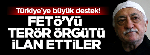 Altı Ülke FETÖ'yü terör örgütü ilan etti