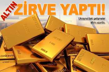 Altın fiyatları zirve yaptı! İşte son rakamlar