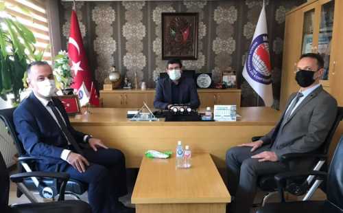 Amasya Bölge Orman Müdürü Oflu Sağlık-Sen'i Ziyaret etti