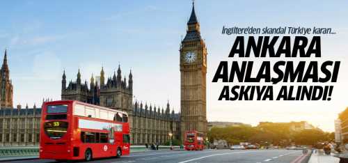 Ankara Anlaşması Yalan Oldu