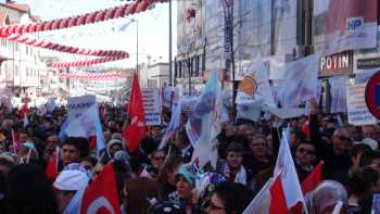 ANKARA'DA CHP VE MHP DAYANIŞMASI