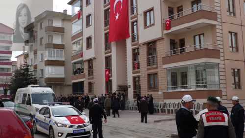 Ankara'daki terör saldırısında hayatını kaybeden Fevziye Kayış  son yolculuğuna uğurlandı