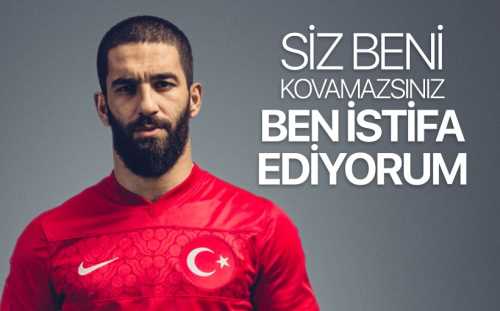 Arda Turan Milli Takımı bıraktığını söyledi