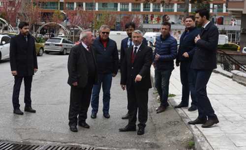 Aşgın Bahçelievler de incelemelerde bulundu  