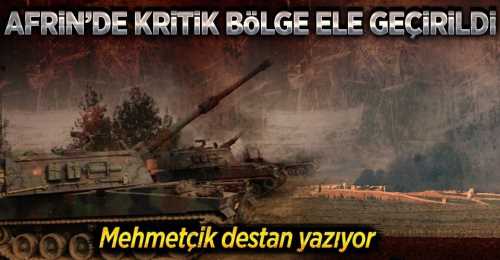 Askerimiz Cinderes'e bağlı Arşali köyünü terörden temizledi