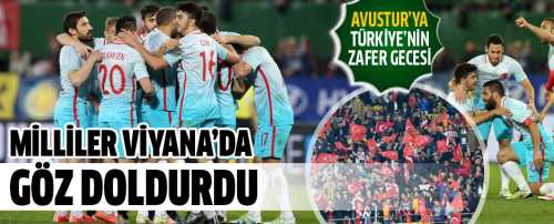 Avusturya 1 - 2 Türkiye 