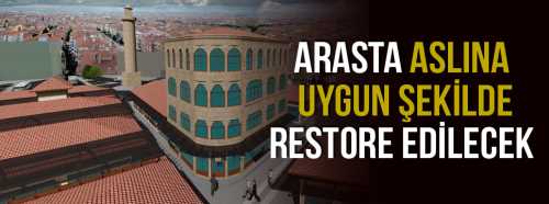 Ayakkabıcılar Arastası Sağlıklaştırma Öneri projesi 