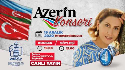 Azerin Konseri 19 aralıkta başlıyor