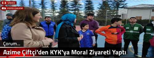 Azime Çiftçi'den KYK'ya Moral Ziyareti Yaptı