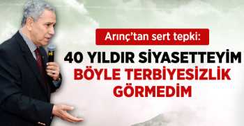 B.Arınç: Açık Açık Beni ve hükümeti tehdit ettiler dedi