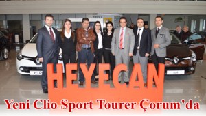 Yeni Clio Sport Tourer Çorum’da