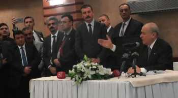 BAHÇELİ "SİYASET'TE EN KURNAZ MUHTARLARDIR