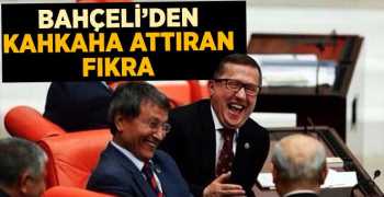 Bahçeli'nin Fıkrası MHP'lileri Güldürdü