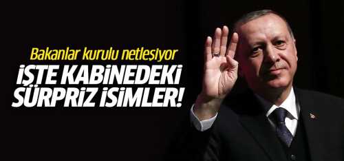 Bakanlar Kurullu Belli Olmaya Başladı