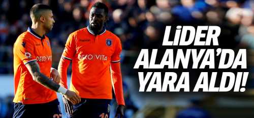 Başakşehir 1-1 Alanyaspor berabere kaldı