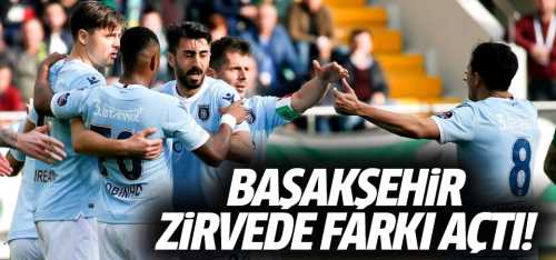 Başakşehir zirvede tek başına! 