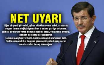 BAŞBAKAN AÇIK AÇIK UYARDI