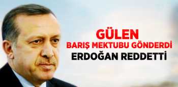 BAŞBAKAN BARIŞ MEKTUBUNU REDDETTİ  İDDASI