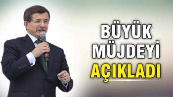 Başbakan'dan milli aşı müjdesi 