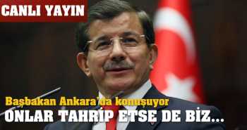 Başbakan Davutoğlu Ankara İl Kongersinde konuştu