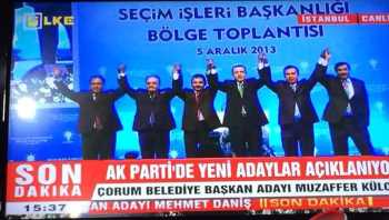 Başbakan Erdoğan  M.Külcü'yü resmen açıklıyor