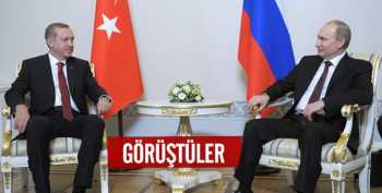 Başbakan Erdoğan, Putin ile görüştü
